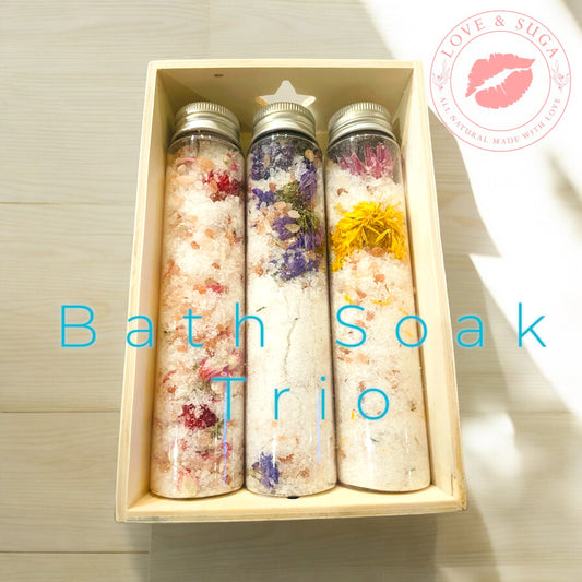 Bath & Foot Soak Trio