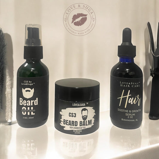 Hair & Beard Trio Set