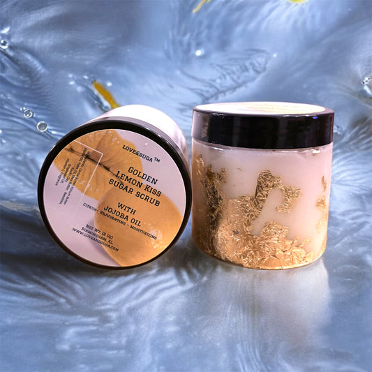 Golden Lemon Kiss Sugar Scrub (Limited Edition)